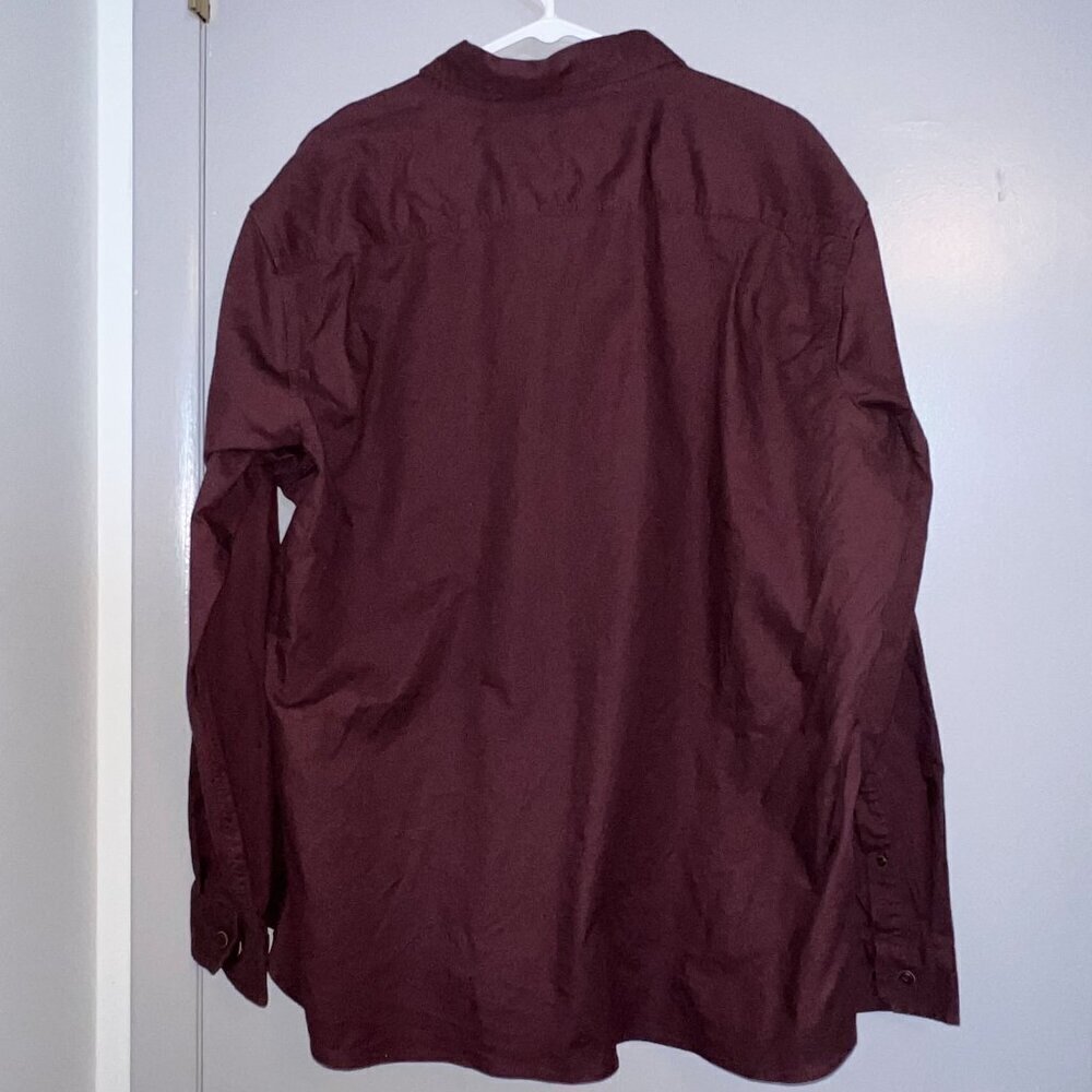 NWT L.L. Bean Men's Bean Flex Twill Long Sleeve Button Down Shirt Size XL-Reg - Picture 6 of 8